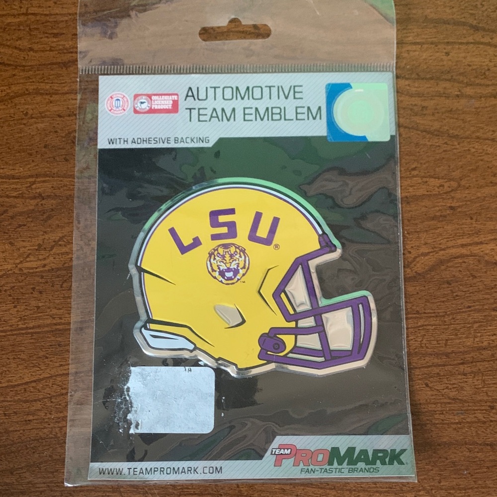 NWOT Team ProMark LSU Tigers Automotive Team Emblem